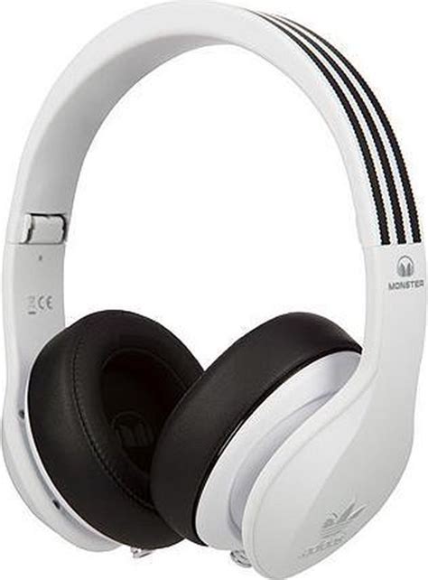 monster adidas over- ear koptelefoon - wit|Monster .